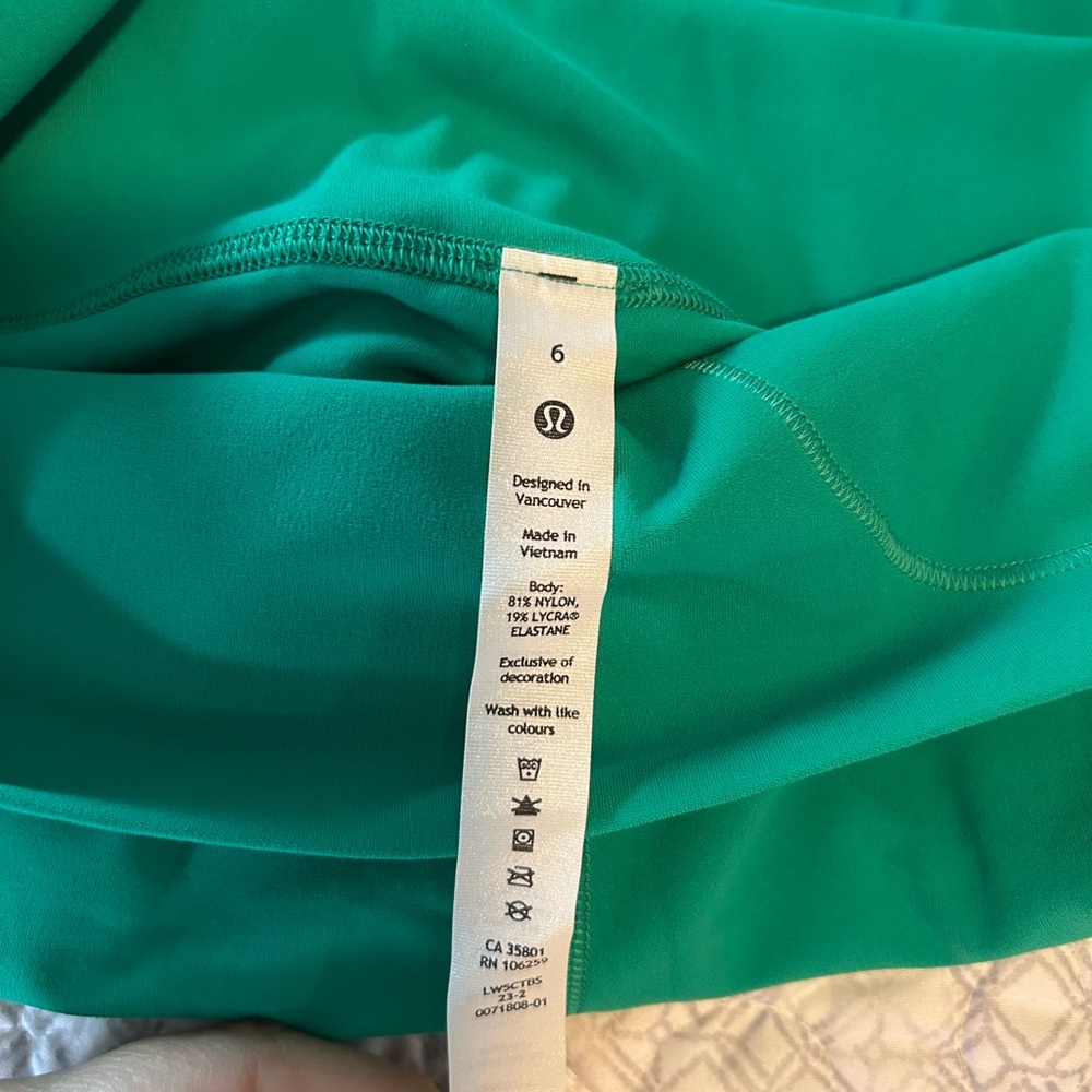 lululemon Kelly Green Align High-Rise Leggings 25” (NWT) - Picture 6 of 9